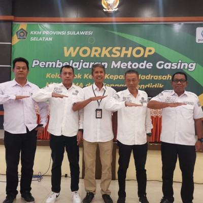 Ikut Workshop Gasing, Kepala MIN 1 Bone Dapatkan Spirit Baru Pengembangan Pembelajaran