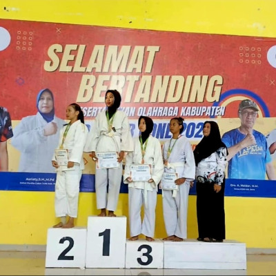 Menang Judo, Anti Siswa MAN 2 Bone Tambah Koleksi Emas