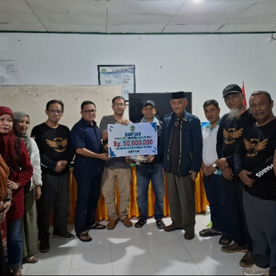 Kemenag Maros Salurkan Donasi Rp.50 Juta untuk Pengadaan Lahan Asrama Siswa MAN Tana Toraja