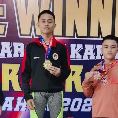 Wildan, Siswa MTsN Gowa Ukir Prestasi pada Kejuaraan Karate Gubernur Cup I Sulsel