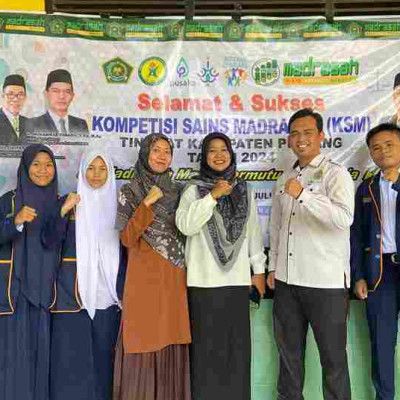 Siswa Siswi MTs Muhammadiyah Punnia Ikuti Kompetisi Sains Madrasah 2024 Tingkat Kabupaten Pinrang