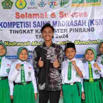 MI DDI Masolo Utus Lima Peserta Terbaik dalam Ajang Kompetisi Sains Madrasah Tingkat Kabupaten Pinrang