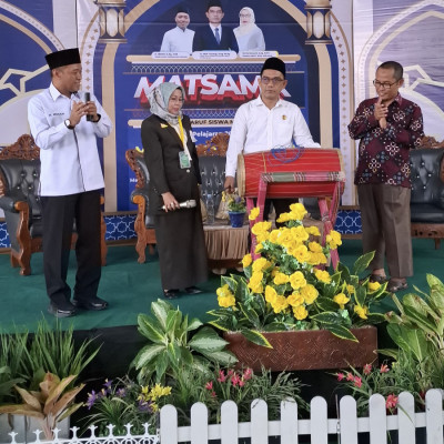 **Pembukaan Matsama MAN 2 Kota Makassar, H.Irman Ajak Siswa MAN 2 Makassar Ukir Prestasi dalam Matsama**