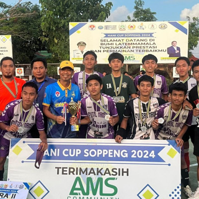 Tim Futsal MAN 1 Bone Juara 2 Hani Cup Soppeng 2024