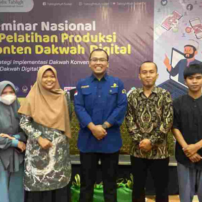 Empat Guru Ponpes Darul Arqam Muhammadiyah Punnia Ikuti Seminar dan Pelatihan Konten Dakwah Digital