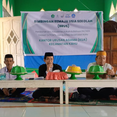 Penyuluh Agama Kahu Galakkan Bimbingan Remaja di MA An-Nur Nusa
