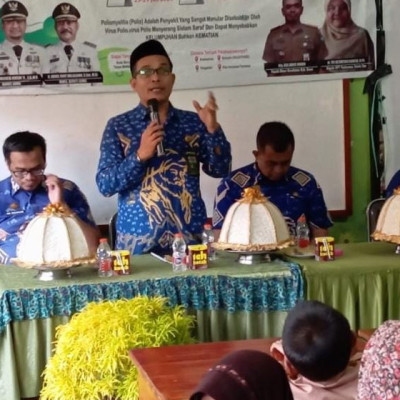 Dukung Program Pemerintah, Kepala KUA Somba Opu Hadiri PIN di SD Cambayya