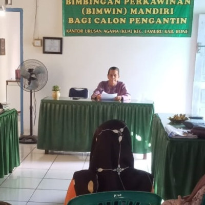 KUA Lamuru Gelar Rapat Persiapan Acara Lepas Sambut Pejabat Kemenag Sulsel