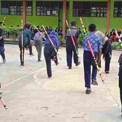 Persiapan Sambut Hari Pramuka ke-63, Zulfikar Scout MTsN Pinrang Gelar Latihan Pamungkas