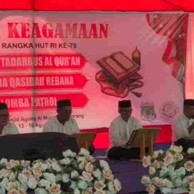 Pegawai Syara’ Batulappa Unjuk Kebolehan di Lomba Tadarrus Al-Qur’an Antar Kecamatan di Pinrang