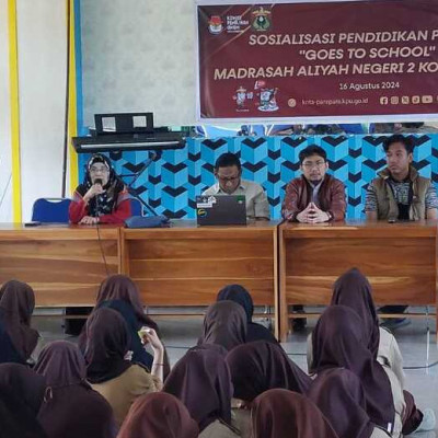 Sosialisasi Pendidikan Pemilih di MAN 2 Kota Parepare