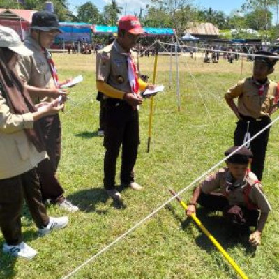 MIN 2 Bone Menggebrak! Tim Kerangka Tenda Putra Sabet Prestasi di LKP2 Awangpone