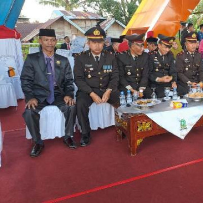 Kakankemenag Sinjai Hadiri Upacara Penurunan Bendera Merah Putih Peringatan HUT RI Ke-79