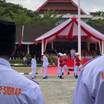 BANGGA! 4 Alumni MTsN 2 Sidrap Jadi Paskibraka Tingkat Kabupaten Sidrap Tahun 2024