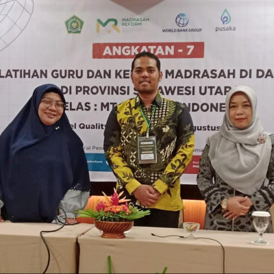 Guru MAN 4 Bone Jadi Narasumber Pelatihan Guru dan Kamad di Daerah 3T