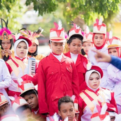 Marching Band Makkiade’ MTsN 2 Sidrap Siap ‘menggetarkan’ Kota Sidrap!