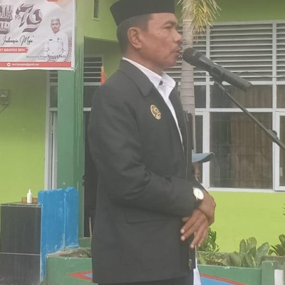 Jadi Pembina Upacara, Muhammad Ridwan Titip Pesan sebagai Alumni