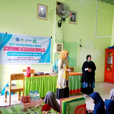 Jaga Kesehatan Santri, MTs Al-Junaidiyah Biru Rutin Lakukan Screening