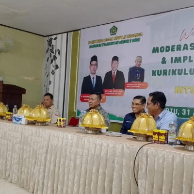 MTsN 2 Bone Gelar Workshop Moderasi Beragama dan Implementasi Kurikulum Merdeka