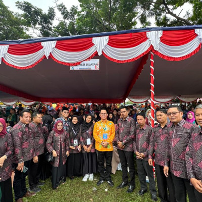 Kabid Penmad H.Wahyuddin Hakim & Rombongan KSM Sulsel Hadiri Pembukaan KSM Tk.Nasional 2024 di Ternate