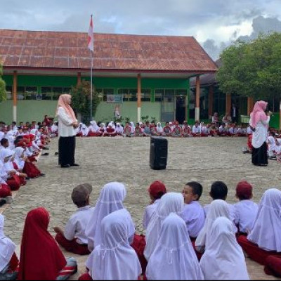 Peserta Didik MIN 2 Sinjai Antusias Ikuti Pembiasaan Hafalan Asmaul Husna