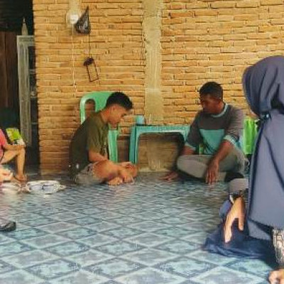 Wakamad Kesiswaan, Guru BK Dan Wali Kelas MA Muh. Songing Sambangi Rumah Peserta Didik