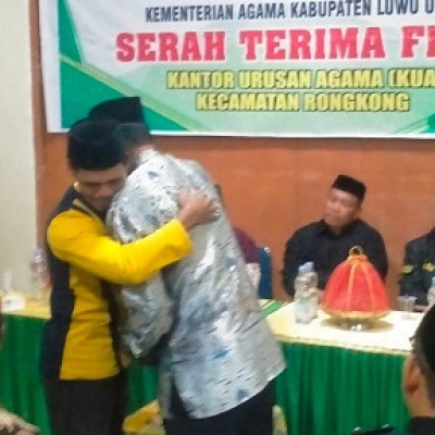 Serah Terima Gedung dan BMN KUA Kec. Rongkong Dibanjiri Pegawai Kemenag Lutra