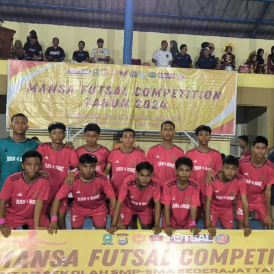 Turnamen Futsal Antar Pelajar Peserdik MAN 4 Bone Ikut Berkompetisi