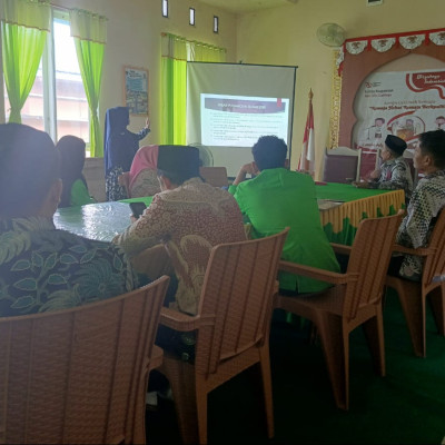 Penyuluh KUA Tellu Siattinge Laksanakan Sosialisasi  "Keluarga Sakinah, Moderasi Beragama, TIK dan KTI"