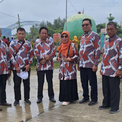 Kunjungan Kepala MTsN 1 Bone ke Kalimantan Timur dalam  Rangka MTQ Nasional 2024