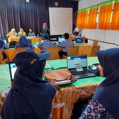 MTS Al-Huda Mannaungi Sukses Gelar ANBKHari Pertama: Persiapan Matang, Hasil Maksimal