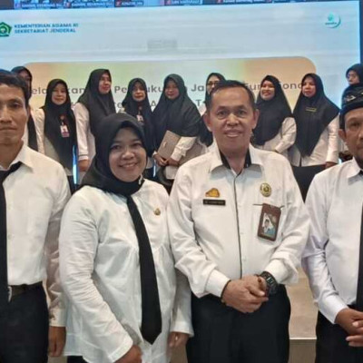 Empat Pejabat Fungsional Lingkup Kemenag Parepare Ikuti Pelantikan dan Pengukuhan secara Daring