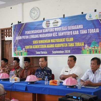 Lembang Madandan Menjadi Kampung Moderasi Beragama di Tana Toraja