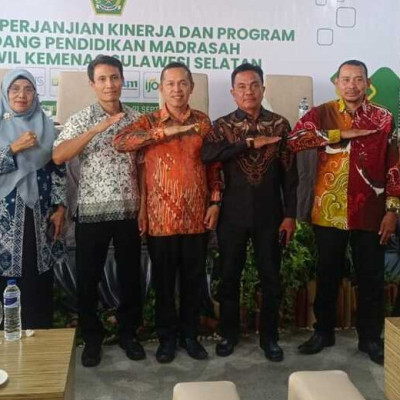 8 ASN Kemenag Parepare Ikuti Evaluasi Perkin dan Program Bidang Penmad