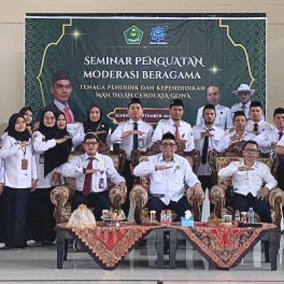 Seminar Penguatan Moderasi Beragama di MAN Insan Cendekia Gowa: Menjaga Kedamaian melalui Pendidikan Moderat