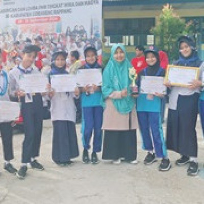 MTsS DDI Kalosi Raih Juara di Ajang Latihan Gabungan dan Lomba PMR tingkat Wira dan Madya Se-Kab. Sidenreng Rappang