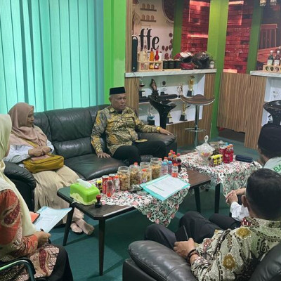 Baznas Kota Parepare Audiens dengan Kakan Kemenag, Bahas Hal Ini