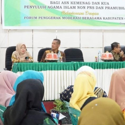 150 ASN Kemenag Gowa Ikut PMB, Kakankemenag : Moderasi Adalah Pondasi yang Harus Diperkuat