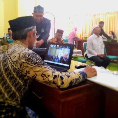 Dewan Masyayikh Al-Junaidiyah Biru Meeting Bersama Pejabat Pontren Kemenag RI