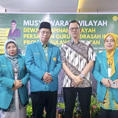 Mulyadi Iskandar Terpilih sebagai Ketua DPW PGMI Sulsel, Ini Harapannya