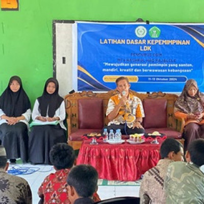 Materi Moderasi Beragama Pada Kegiatan LDK MTs Nashrul Haq Pajalele 