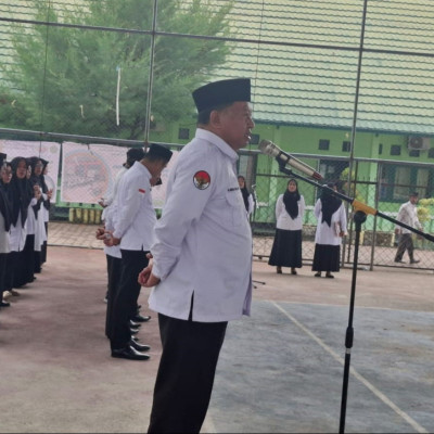 Kakan Kemenag Luwu Pimpin Apel Pembukaan Porseni