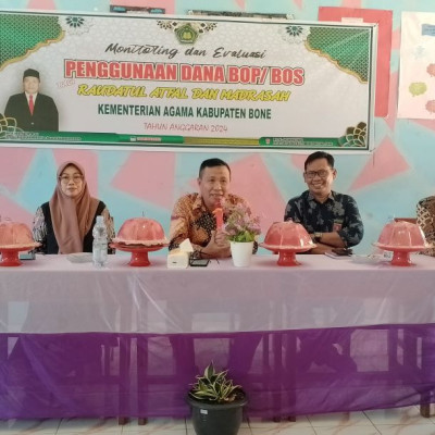 Monev BOP/BOS di Madrasah Awangpone, Tekankan Transparansi dan Akuntabilitas