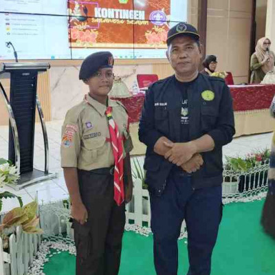 Sambut Kemah Pramuka Nasional; MTsN Pinrang Utus Delegasi pada Training Center