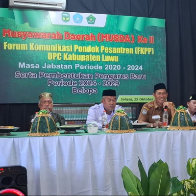 Musyawarah Daerah Ke- 2 FKPP DPC Kab. Luwu, Memperkuat Sinergi Pesantren Untuk Kemajuan Bersama