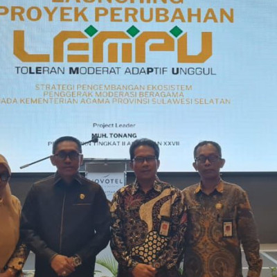 Kepala MAN 1 Barru Jadi Saksi Launching LEMPU