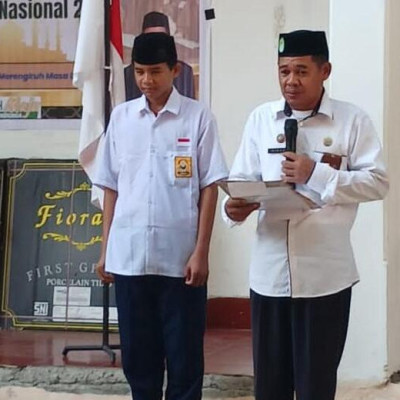 Kepala MTs DDI Labukkang Raya Bangkitkan Semangat Siswa di Hari Sumpah Pemuda