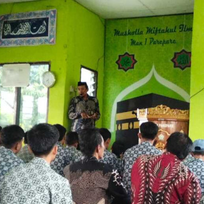 Pembiasaan Salat Duha di MAN 1 Kota Parepare, Langkah Nyata Bentuk Karakter Islami Peserta Didik