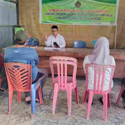 KUA Kecamatan Patampanua Gelar Bimbingan Perkawinan untuk Calon Pengantin