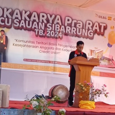 Penyuluh Agama Katolik Pimpin Doa dalam Lokakarya Pra RAT Koperasi CU Sauan Sibarrung Padang Sappa